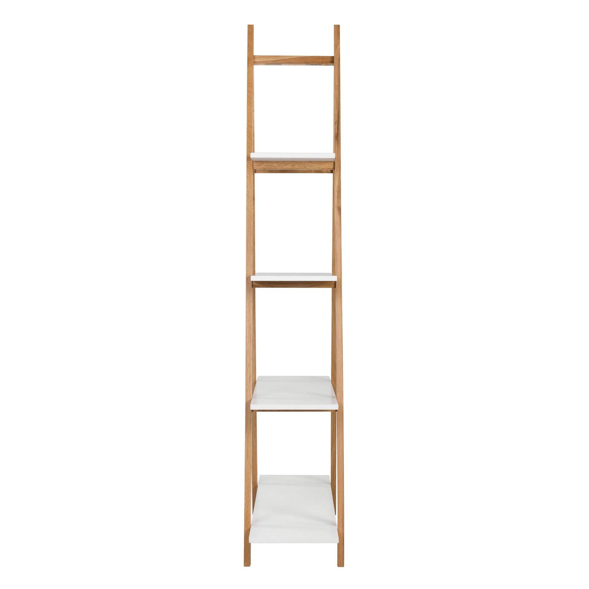 Oak/White Ladder Bookshelf B259415