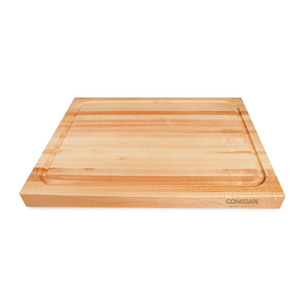 Hard Maple Butcher Block Cutting Board, 16x12 Inch J966899