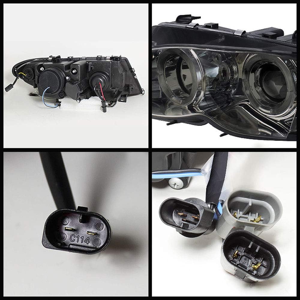 Smoked Lens Projector Headlights Headlamps G62473