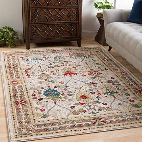 Rectangle Traditional Polypropylene Area Rug W4506